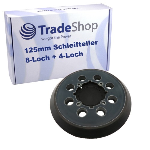 125mm klett schleifteller - 125mm,